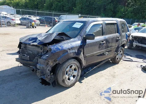 2015 Honda Pilot Lx from USA, damaged, VIN 5FNYF4H21FB013607